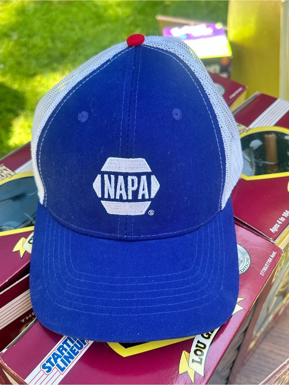 NAPA Blue & White Trucker Hat – One Size